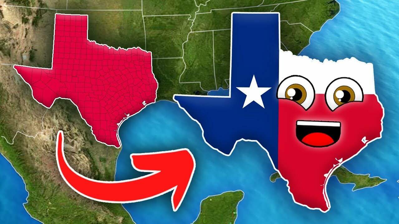 Geography of Texas | 50 States of America